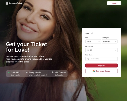 Romance Ticket Logo
